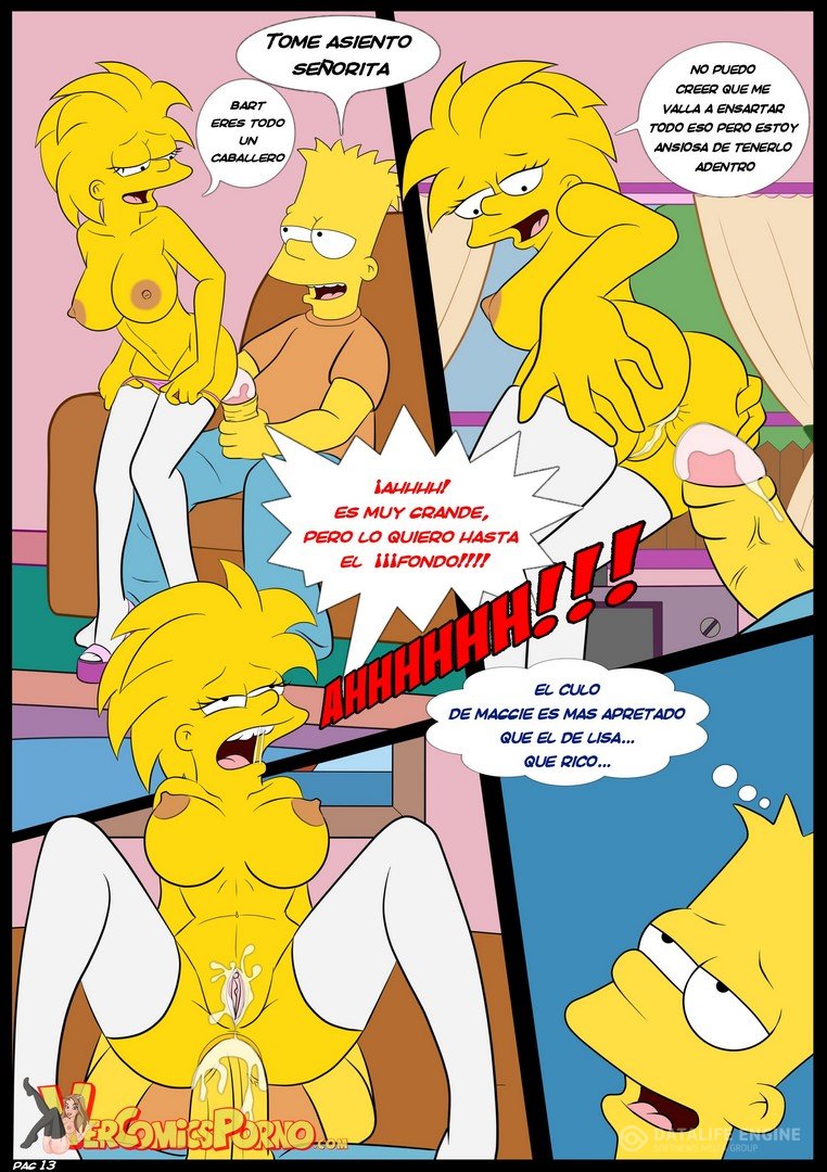 Порно Комиксы Симпсоны Конкурс 2