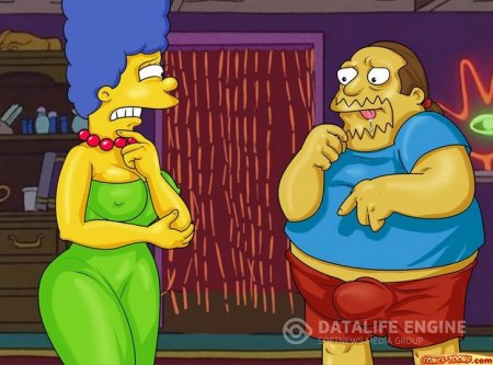 Simpsons porn case in bar