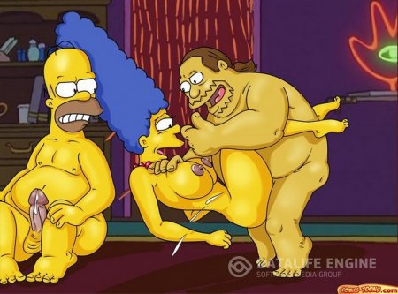 Simpsons porn case in bar
