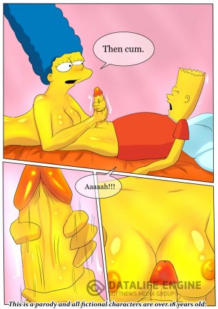 Simpsons porn Helping mom