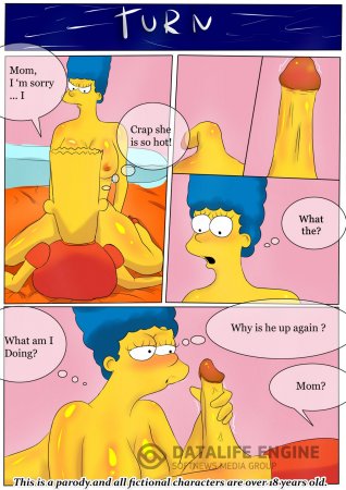 Simpsons porn Helping mom