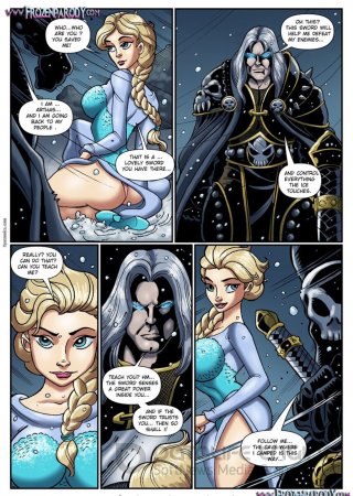 Froze parody Elsa Monster Sex part 1