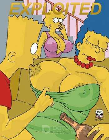 Simpsons porn Marge Exploited