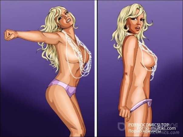 Порно комикс Бритни Спирс на фотосессии часть 1 на русском языке.