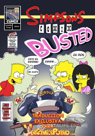 Simpsons porn busted