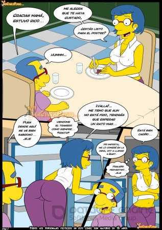 Simpsons porn Los simpsons 6 breasted training