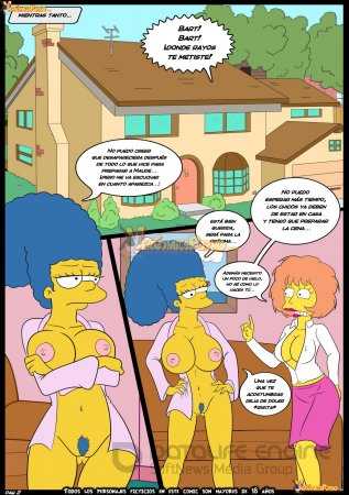 Simpsons porn Los simpsons 6 breasted training