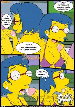 Simpsons porn Milhouse and his mom
